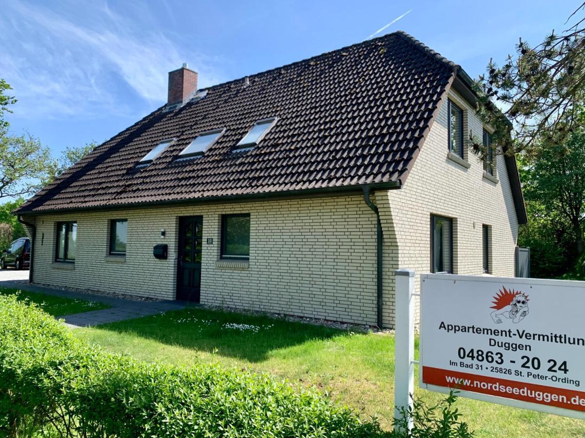 Ferienwohnung 4 In Der Waldstrasse Sankt Peter-Ording Eksteriør billede